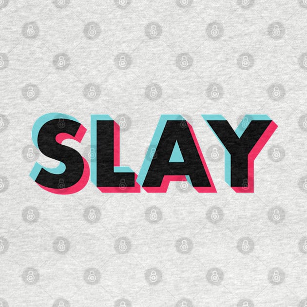 Slay Glitch black small by BeyondTheDeck